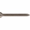 Hillman Sheet Metal Screw, #8 x 1 in, 18-8 Stainless Steel Flat Head Phillips Drive 823466